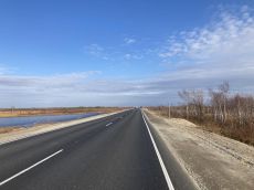 Завершен капитальный ремонт участка дороги Сургут – Когалым – граница ХМАО