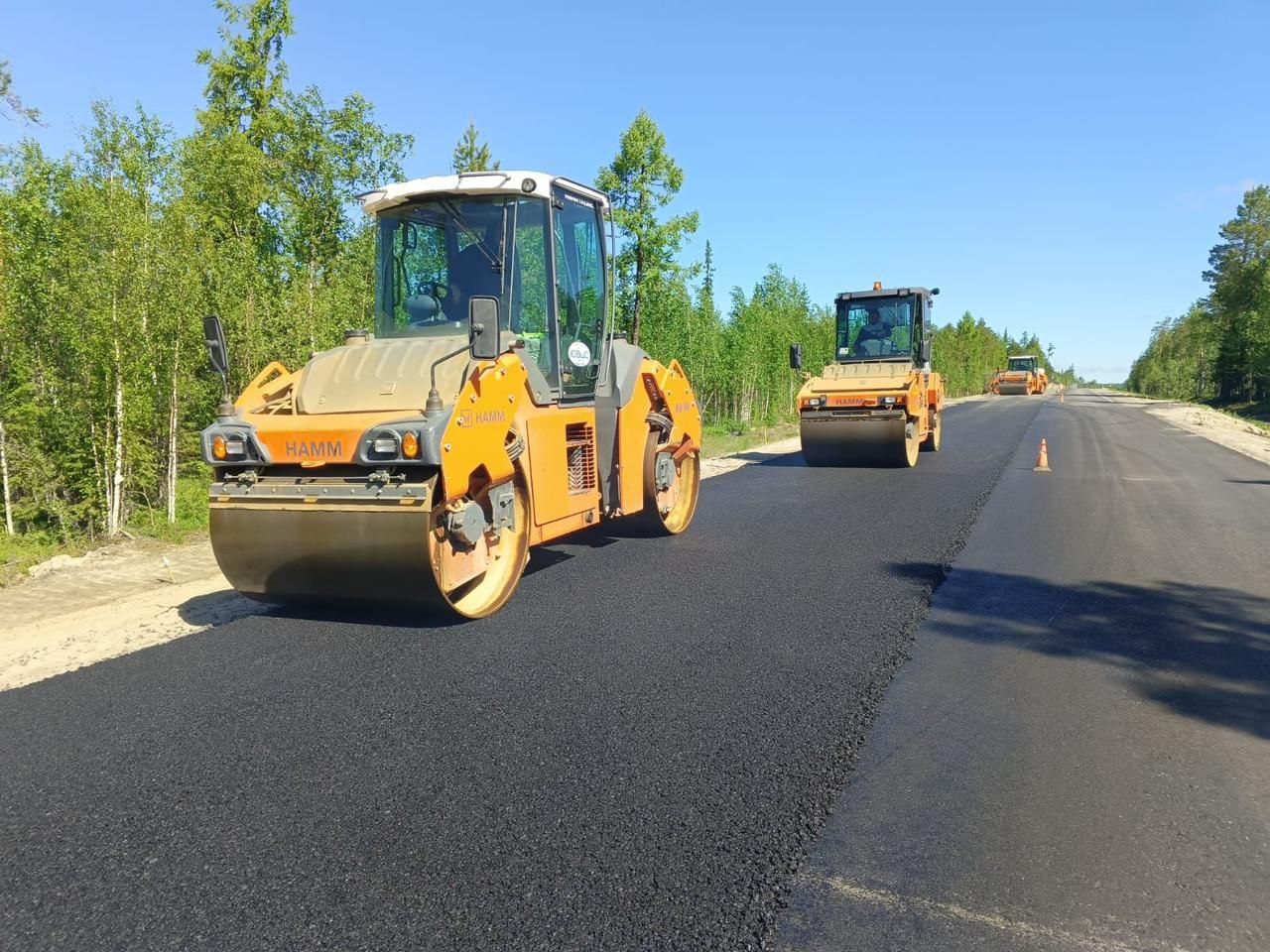 Подготовка к началу дорожного сезона набирает обороты в Ханты-Мансийском автономном округе-Югре