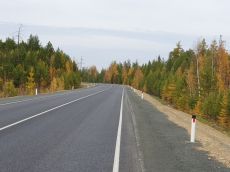 В Ханты-Мансийском автономном округе-Югре завершен ремонт участка трассы г. Урай – г.Советский