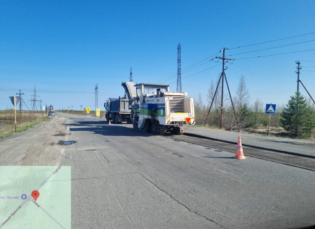 В Сургутском районе по нацпроекту отремонтируют участок дороги от Когалымского месторождения до кольцевой развилки