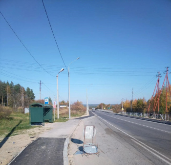 В Октябрьском районе завершают устройство недостающих тротуаров 