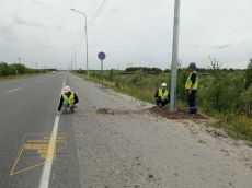 На восточной объездной дороге города Сургута появилось освещение благодаря нацпроекту