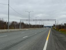 В Ханты-Мансийском автономном округе-Югре завершили работы по обновлению участка трассы г.Сургут – г.Нижневартовск по нацпроекту «Безопасные качественные дороги»