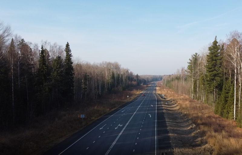 Введен в эксплуатацию участок региональной дороги Ханты-Мансийск – Талинка