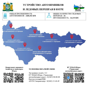 Первый в этом сезоне автозимник планируют открыть в начале декабря 